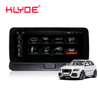 Autoradio Android KLYDE 10,25 pouces pour Audi Q5, CarPlay sans fil automatique, GPS Navi, lecteur multimédia de voiture, stéréo