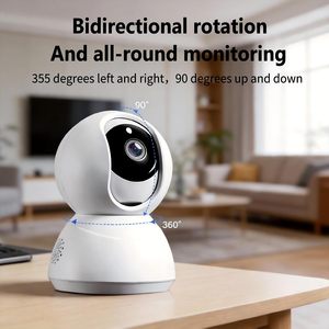 Factory Hot Sale Luxury Outdoor Audio Wifi Pet Monitor Two Way Talk Wireless Smart <b>Camera</b> Motion Detection HD <b>Night</b> <b>Vision</b> - Product Image 4