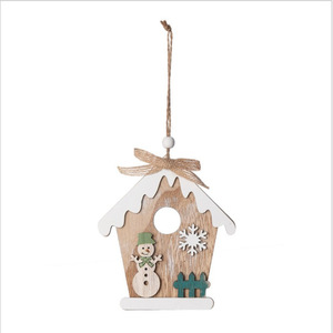 Decoraciones navideñas, adornos navideños de madera, regalos para niños, etiquetas para árboles de Navidad, decoraciones para escenas. - Product Image 5