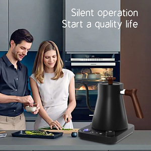 New 304 Stainless Steel Smart Temperature Control 1200W Fast Boil <b>Keep</b> <b>Warm</b> Cordless <b>Kettle</b> Automatic Shut-off Coffee Cordless E - Product Image 6