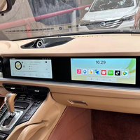 14.9 "Android 13.0 double écran voiture CarPlay pour Porsche Cayenne 2010-2017 mise à niveau vers 2024 autoradio stéréo GPS Navi