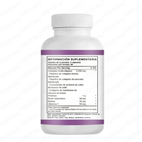 Complexe multi-collagène ODM/OEM pour femmes, 60 capsules avec acide hyaluronique, biotine et peptides de protéines de collagène, vitamine C