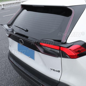 สปอยเลอร์หลังรถยนต์ สำหรับ Toyota RAV4 รุ่นใหม่ ชุดแต่งไฟท้าย ปีกหลัง วัสดุ ABS ชุดแต่งตัวถังรถยนต์ ปี 2020 2021 2022 - Product Image 3