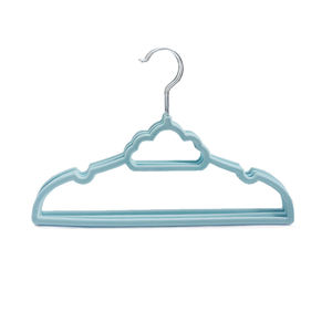 <span class=keywords><strong>Cintre</strong></span> pour bébé en forme de <span class=keywords><strong>nuage</strong></span> petits cintres floqués porte-vêtements <span class=keywords><strong>cintre</strong></span> en velours pour enfants - Product Image 3