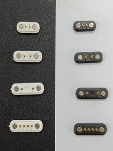 Conector magnético de longitud personalizada, Cable de carga, 4 <span class=keywords><strong>pines</strong></span>, Pogo Pin, 7,62mm, reloj inteligente, exprimidor para niños, cobre puro duradero con chaqueta de PVC - Product Image 5