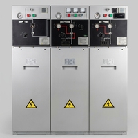 Unidad de Anillo Principal (RMU) Aislada con SF6 para Interiores, 12KV-40.5KV, IP67, Bloqueo Electromagnético, 630A, 8 Tomas