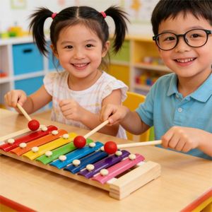 Meilleure Vente Baguettes de Percussion à Percussion Manuelle Compactes Légères Son Clair pour Xylophone pour Marques - Product Image 2