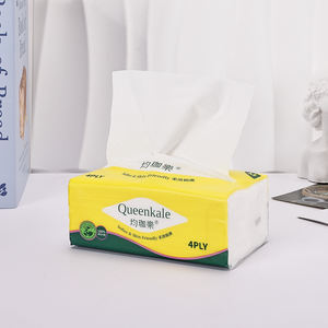 Pañuelos Faciales Suaves de 4 Capas Ecológicos al por Mayor para Oficina/Hotel con Muestras Gratis - Product Image 2