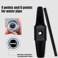 Dual-use1/2 pouces 3/4 pouces endommagé fil vis extracteur tuyau d'eau Triangle Valve robinet cassé fil vis extracteur outils