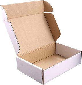 Cajas de Envío Corrugadas Ecológicas de Alta Gama, Laminación Brillante, Logotipo Personalizado, Empaque de Regalo Plegable de Lujo para Zapatos - Product Image 3