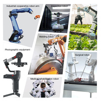 Motor pequeño actuador rotativo eléctrico con motor de articulación robot humanoide reductor