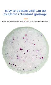 Meistverkauftes Silica-Gel-Katzenstreu Biologisch Abbaubar Hochabsorbierend Mit Starker Geruchskontrolle OEM/ODM Kristall-Silikon-Katzenstreu - Product Image 5