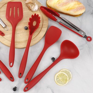 Utensilios <span class=keywords><strong>de</strong></span> cocina antiadherentes para el hogar, utensilios <span class=keywords><strong>de</strong></span> cocina <span class=keywords><strong>de</strong></span> <span class=keywords><strong>madera</strong></span> <span class=keywords><strong>de</strong></span> silicona, superventas, 10 Uds. - Product Image 5