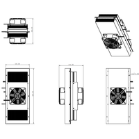Module de réfrigération thermoélectrique Peltier R410A, système de refroidissement, taille personnalisée, refroidisseur compact pour équipement de laboratoire