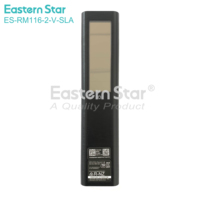 ES-RM116-2-V-SLA Remote Control Suara Smart TV Berkualitas Tinggi untuk Samsung BN59-01385A BN59-01385B Pengisian Daya Solar Micro-light
