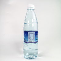 Étiquette thermorétractable transparente personnalisée pour bouteille d'eau minérale en plastique, impression étanche, manchon thermorétractable