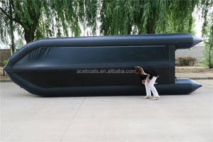 JIA HAI BOAT-Bote inflable de aluminio para pescar, bote inflable con capacidad para 10 personas, certificado CE, opciones de 6m-10m de longitud, listo para la deriva - Product Image 4