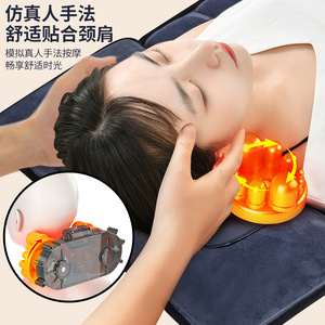 Matelas de massage chauffant électrique pour tout le corps, coussin de massage avec télécommande pour la tête, le cou, la taille, le dos, les jambes, usage domestique - Product Image 2
