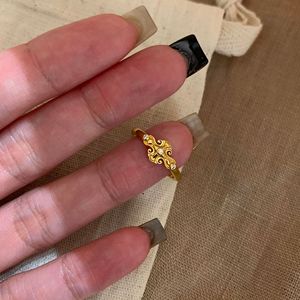 S925 plata esterlina Iris flor rubí diamante estrella mansión cola mujer antiguo Vintage Pequeño Libro rojo modelo de anillo explosivo - Product Image 5