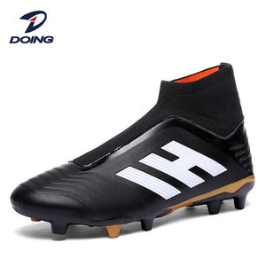 Venta al por mayor alta tobillo Cr7 mejor venta Futsal estrella impacto marca hombres <span class=keywords><strong>botas</strong></span> al aire libre personalizado fútbol - Product Image 5