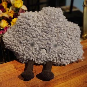 Divertido Peluche de Nube Pequeña con Pelo Rizado, Muñeco de Nube Triste, Figura de Peluche para Regalos de Festivales y Decoración del Hogar - Product Image 6