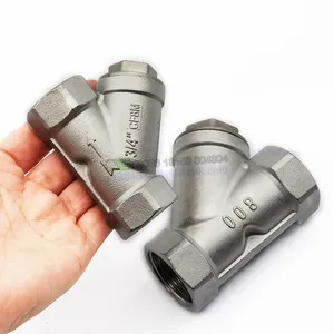 BSP SS304 acier inoxydable maille en ligne femelle Y crépine pompe de surpression filtre en ligne Y - Product Image 1