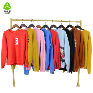 Fardos de Ropa Usada de Alta Calidad, Sudaderas Unisex de Poliéster/Algodón, Temporada de Invierno, MOQ 45kg, Directo de Guangzhou - Product Image 3