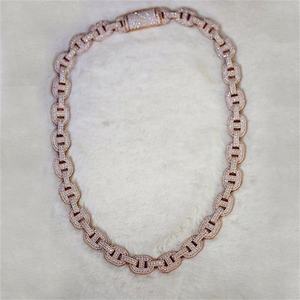 Yifnny Collana A Maglia Cubana Farfalla, Girocollo A Catena Cubana - Foto 5