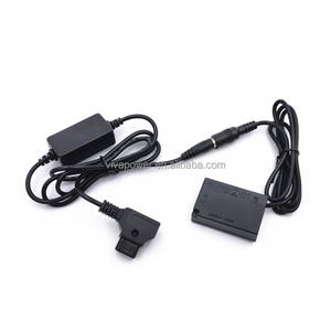 Cable reductor D Tap Dtap de 16,8 V <span class=keywords><strong>para</strong></span> Canon EOS 750D Kiss X8i T6i 760D T6S 77D, batería ficticia, acoplador de CC, 2 uds. De V, <span class=keywords><strong>para</strong></span> Canon EOS 750D - Product Image 1