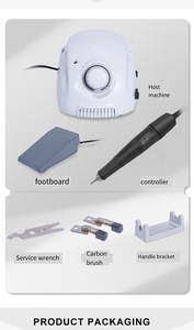 Ibelieve <span class=keywords><strong>Pro</strong></span> Forte Manucure Pédicure Aspirateur Haute Puissance 35000 tr/min Électrique En Gros 80w Perceuse À Ongles Équipement De Salon - Product Image 6