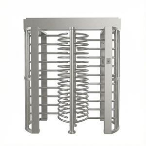 Tourniquet à trois rouleaux avec bras rétractable, NFC, étanche, à double hauteur, automatique, en acier inoxydable - Product Image 2