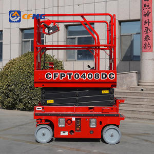 Heiße Neuheiten: Kleine elektrische Scherenhebebühne, Arbeitsbühne, hydraulische Hebebühne für Arbeiten in der Höhe - Product Image 1