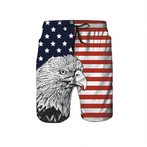 Shorts en toile personnalisés de haute qualité, décontractés, imperméables, anti-plis, imprimés par transfert thermique, nouvelle arrivée, prix abordable - Product Image 4