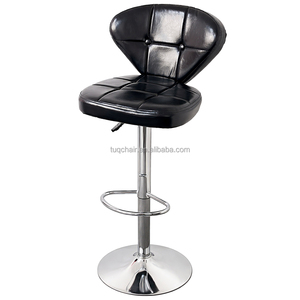 Elegante Silla TUQ Compacta de Cuero PU, Taburetes de Barra para Cocina, Sala de Estar, Apartamento, Villa - Product Image 3