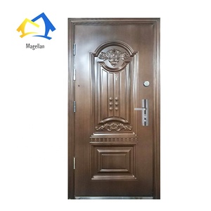 Sicherheit Stahltüren Vordere ingang Metall tür Außen wasserdicht Hohe Qualität aus China Stahltüren mit Smart Lock - Product Image 2