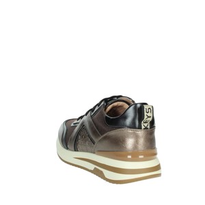 Sneakers basse K-9871 da donna scarpe nere Casual con ammortizzazione leggera morbida per le scarpe da passeggio da donna - Product Image 2