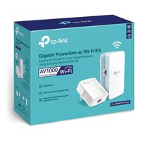 Kit de línea de alimentación AV1000 Lan + Wi Fi Blanco TL WPA7517 KIT