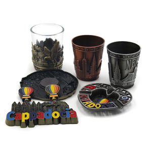 Aimants de réfrigérateur personnalisés Souvenirs lieux emblématiques Aimants métalliques personnalisés pour touristes - Product Image 5