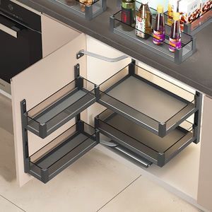 Hnoss Glazen Pantry Unit Pull-Out Kast Organizer Schuif Uit Lade Keuken Pantry Opbergmanden - Product Image 1