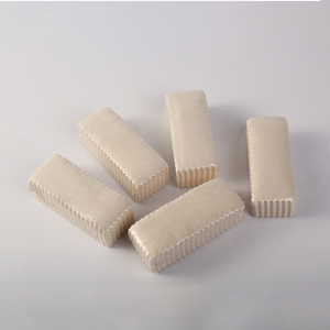 Mini Natürliche 100% Baumwoll-Musselin Vorgeschnittene Wachsstreifen 1,75x4,5 Zoll 80g IDEAL Marke für Gesichts- und Intimbereich-Haarentfernung - Product Image 3
