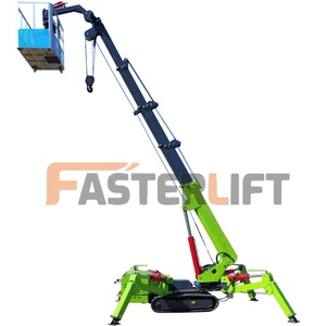 12 tấn đầy đủ-slewing bùng nổ loại nhỏ <span class=keywords><strong>Crawler</strong></span> <span class=keywords><strong>Crane</strong></span> Spider <span class=keywords><strong>Crane</strong></span> - Product Image 4