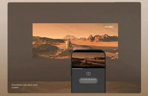 โปรเจคเตอร์แบบติดเพดาน Sunlight 1080P Native, โปรเจคเตอร์ฉายภาพระยะใกล้ 4K Max สำหรับบ้านอัจฉริยะ รองรับวิดีโอ 3 มิติ พร้อมไฟ LED ปรับได้ - Product Image 3