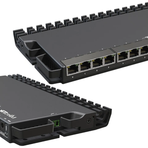 Router Gigabit Inteligente para el Hogar/Empresas de Nueve Puertos y 10g, Cuatro Núcleos, PoE, <span class=keywords><strong>RB5009UG</strong></span>+<span class=keywords><strong>S</strong></span>+<span class=keywords><strong>IN</strong></span> - Product Image 1