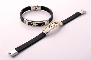 Brazalete de silicona caliente para joyería, brazalete para hombre, pulsera <span class=keywords><strong>masculina</strong></span> de escorpión de acero inoxidable resistente al agua de individualidad de alta calidad - Product Image 6