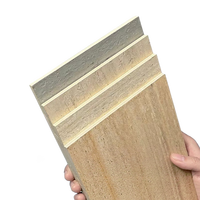 Panneau mural en texture travertin au design moderne, placage en bois de bambou carbonisé, résistant à l'eau pour appartement