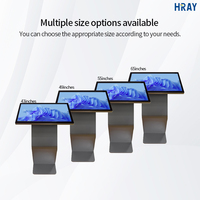 Quiosco de Autoservicio Horizontal con Pantalla Táctil HRAY, Personalizable con Carcasa y Software OEM, para Servicio de Café y Consultas de Información
