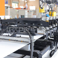 Machine automatique de pochette en papier Kraft Pansatec fabricant de sacs laminés fiables pour l'emballage protecteur composants de noyau de moteur PLC