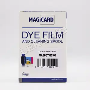 סרט צבעוני של Magicard MA300 YMCKO - 300 הדפסים, למדפסת תעודות זהות מג'יקארד פרונטו / אנדורו / ריו פרו / אנדורו סדרת 3e