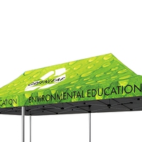 Tente pliante en toile imperméable de haute qualité, marque TMT, modèle TMT 10x20, pour extérieur, avec structure en acier, gazebo pour salons professionnels et événements