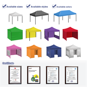 Etkinlikler için açık çadır toplama taraflar ticari katlanır çadır su geçirmez güneşlik gölgelik 10x10 Pop up - Product Image 4